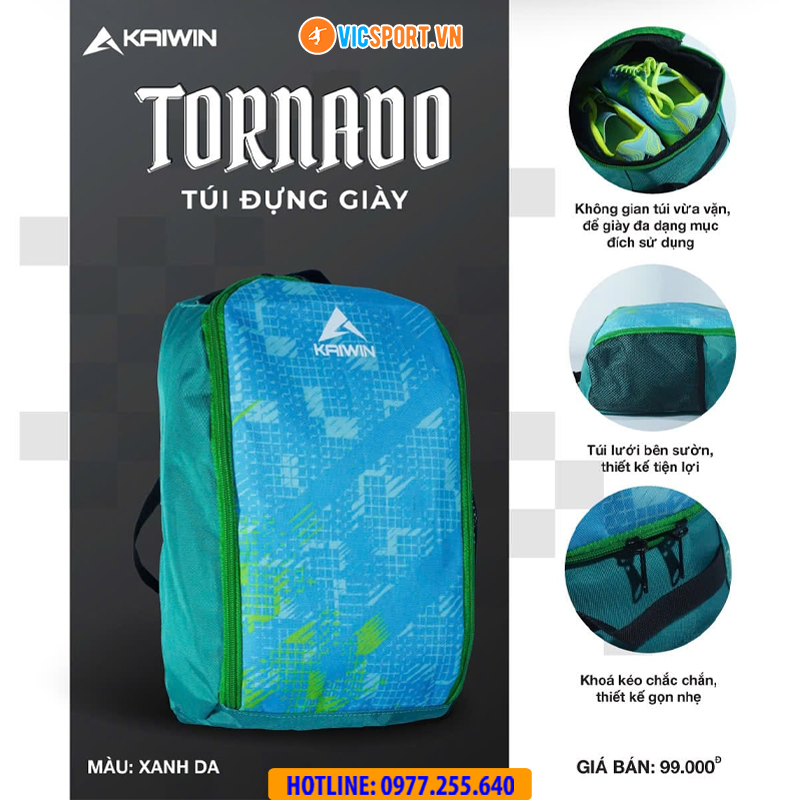 Túi đựng giày Kaiwin Tornado - Hình ảnh 17