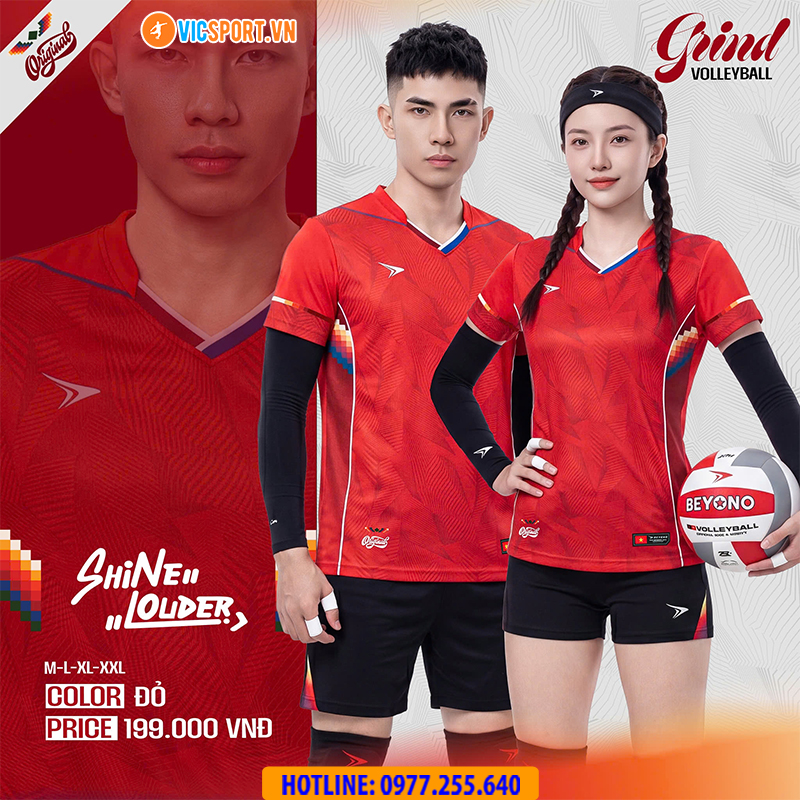 Quần áo bóng chuyền Beyono Grind BC53 nam nữ - Hình ảnh 50