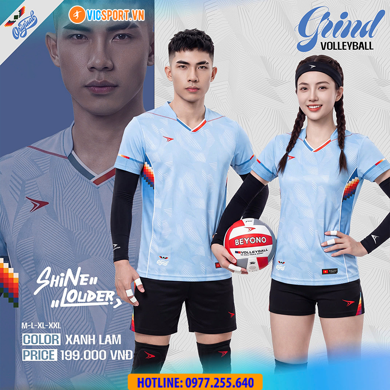 Quần áo bóng chuyền Beyono Grind BC53 nam nữ - Hình ảnh 51
