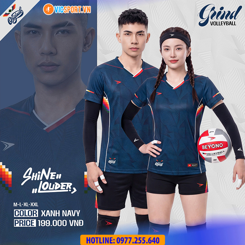 Quần áo bóng chuyền Beyono Grind BC53 nam nữ - Hình ảnh 52