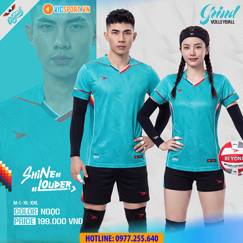 Quần áo bóng chuyền Beyono Grind BC53 nam nữ - Hình ảnh 53