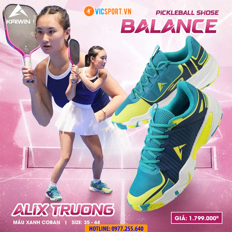 Giày thể thao pickleball Kaiwin Balance đa năng - Hình ảnh 19