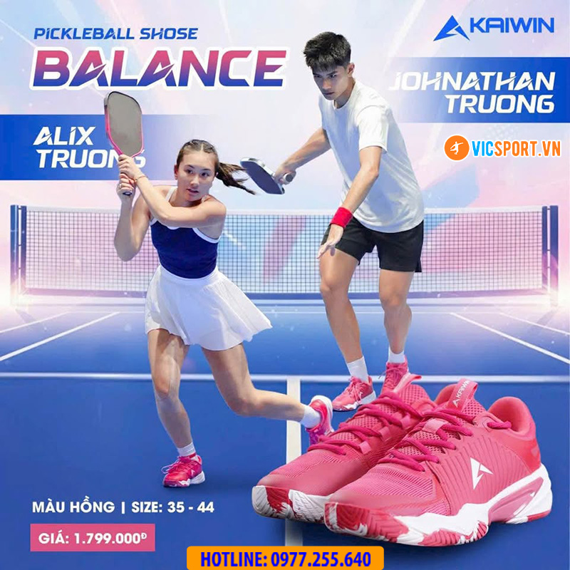 Giày thể thao pickleball Kaiwin Balance đa năng - Hình ảnh 20