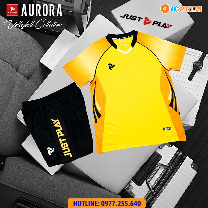 Quần áo bóng chuyền Justplay Aurora nam nữ - Hình ảnh 34