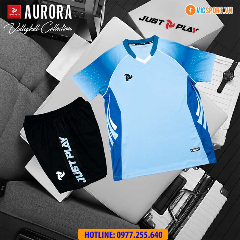 Quần áo bóng chuyền Justplay Aurora nam nữ - Hình ảnh 35