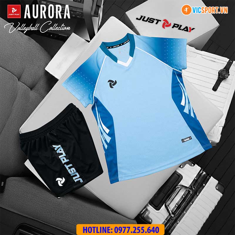 Quần áo bóng chuyền Justplay Aurora nam nữ - Hình ảnh 39