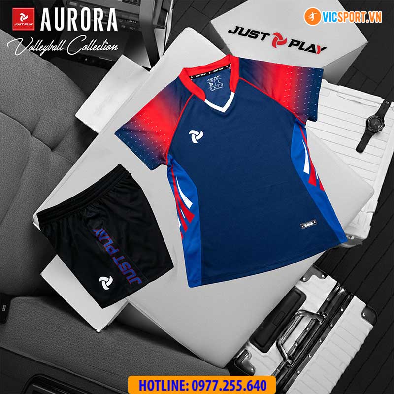 Quần áo bóng chuyền Justplay Aurora nam nữ - Hình ảnh 40