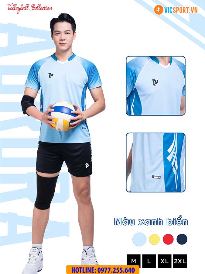 Quần áo bóng chuyền Justplay Aurora nam nữ - Hình ảnh 47
