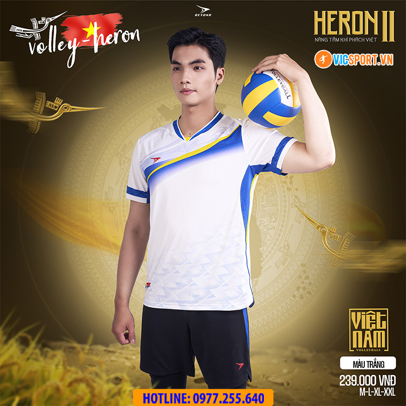 Quần áo bóng chuyền Beyono Heron 2 nam nữ - Hình ảnh 14