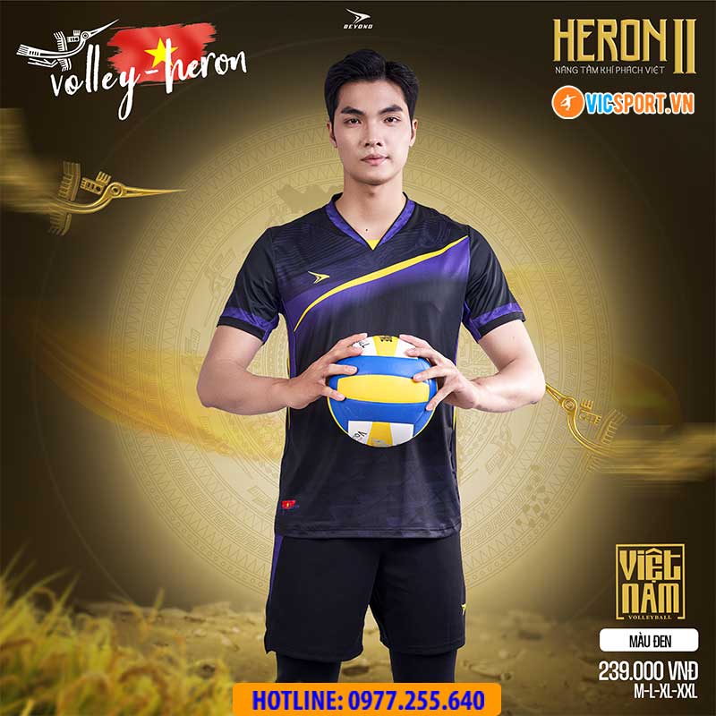Quần áo bóng chuyền Beyono Heron 2 nam nữ - Hình ảnh 28