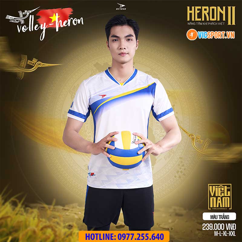 Quần áo bóng chuyền Beyono Heron 2 nam nữ - Hình ảnh 33