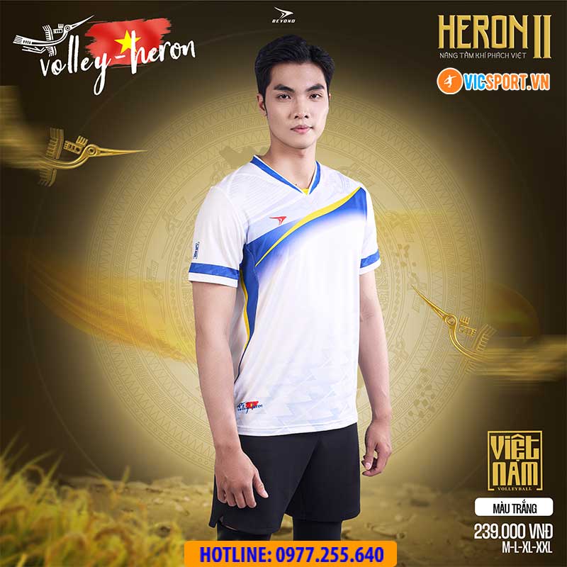 Quần áo bóng chuyền Beyono Heron 2 nam nữ - Hình ảnh 32