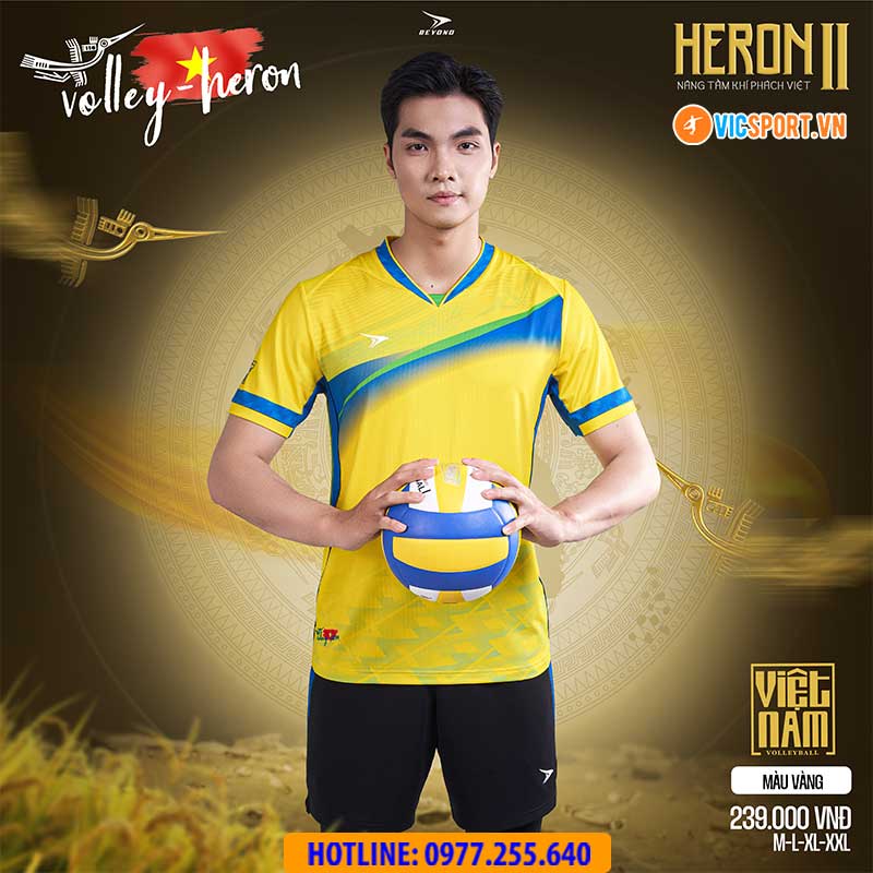 Quần áo bóng chuyền Beyono Heron 2 nam nữ - Hình ảnh 35