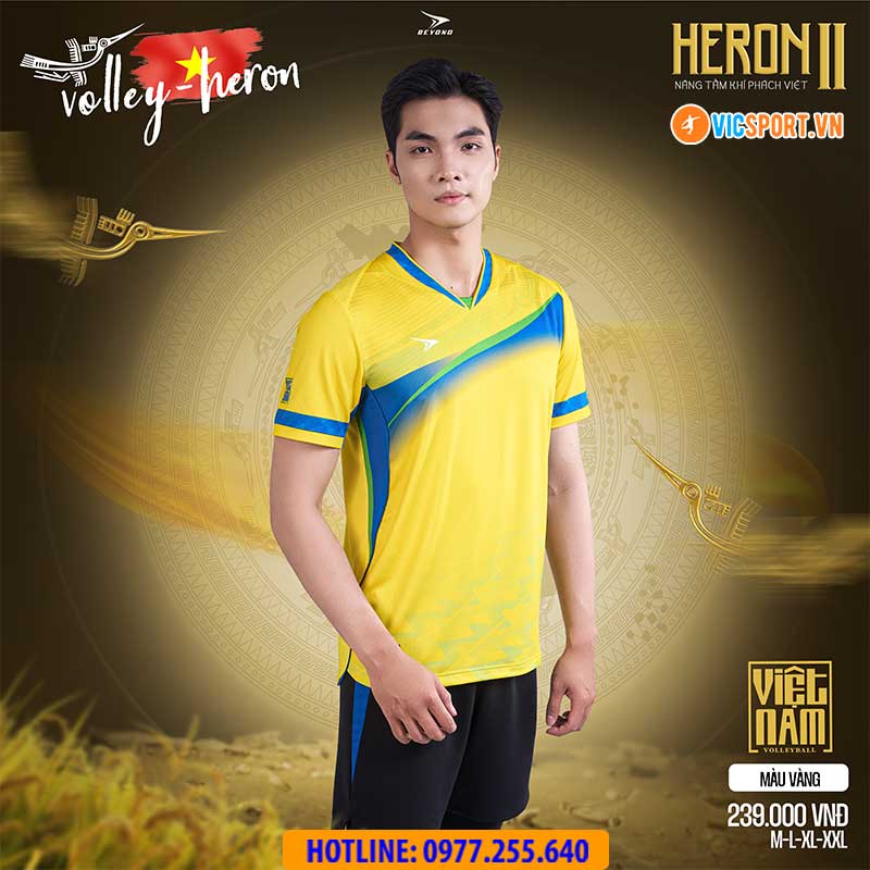 Quần áo bóng chuyền Beyono Heron 2 nam nữ - Hình ảnh 34