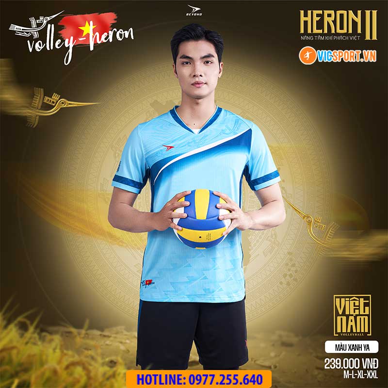 Quần áo bóng chuyền Beyono Heron 2 nam nữ - Hình ảnh 37