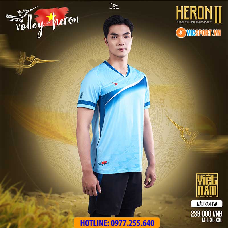 Quần áo bóng chuyền Beyono Heron 2 nam nữ - Hình ảnh 36