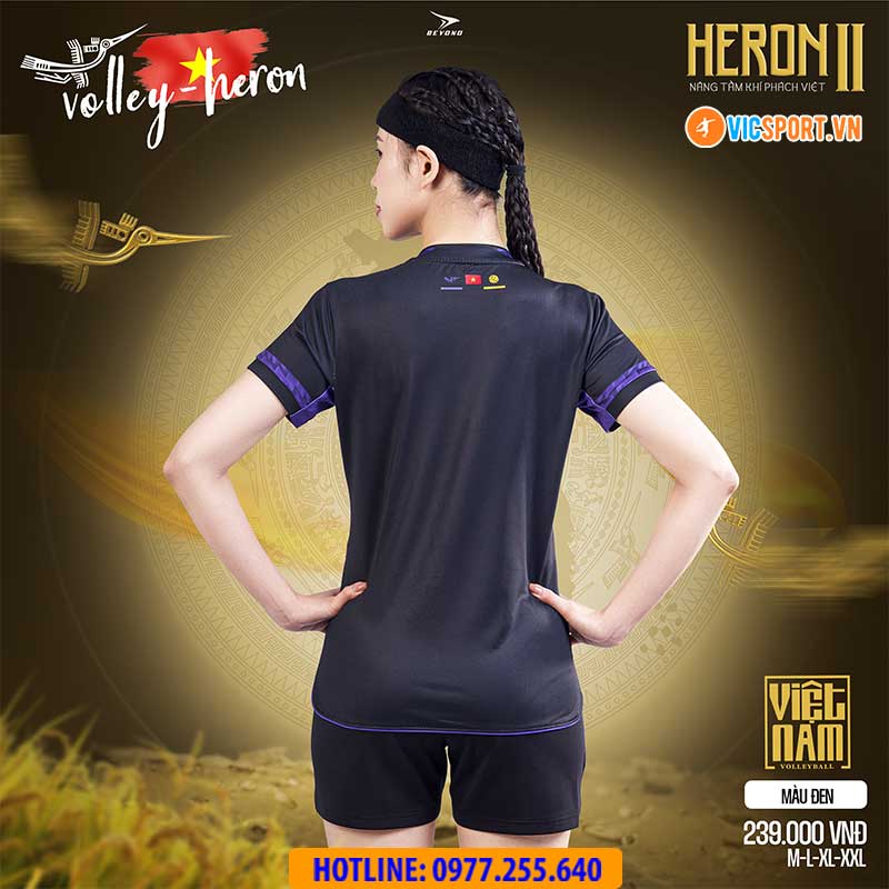 Quần áo bóng chuyền Beyono Heron 2 nam nữ - Hình ảnh 39