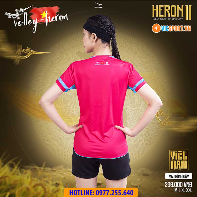 Quần áo bóng chuyền Beyono Heron 2 nam nữ - Hình ảnh 42