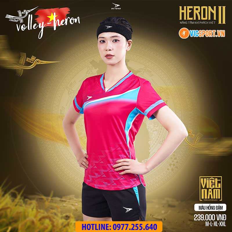 Quần áo bóng chuyền Beyono Heron 2 nam nữ - Hình ảnh 41