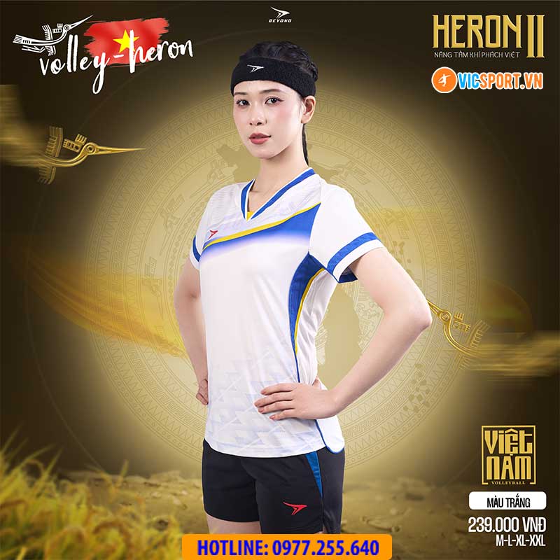 Quần áo bóng chuyền Beyono Heron 2 nam nữ - Hình ảnh 43