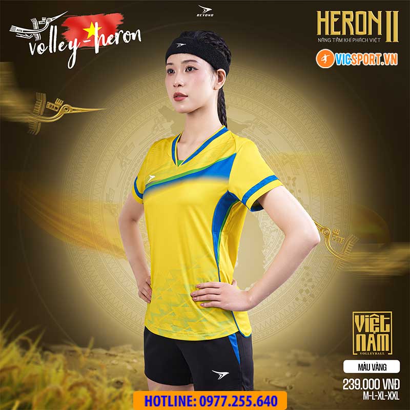 Quần áo bóng chuyền Beyono Heron 2 nam nữ - Hình ảnh 45