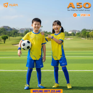 Áo đá banh trẻ em Aura A50