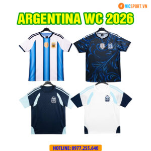 Áo đá banh Strivend đội tuyển Argentina WC 2026