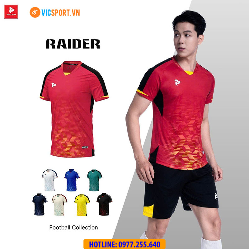 Áo đá banh không logo Justplay Raider - Hình ảnh 5