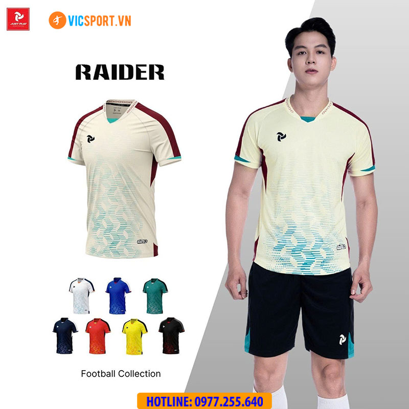Áo đá banh không logo Justplay Raider - Hình ảnh 4