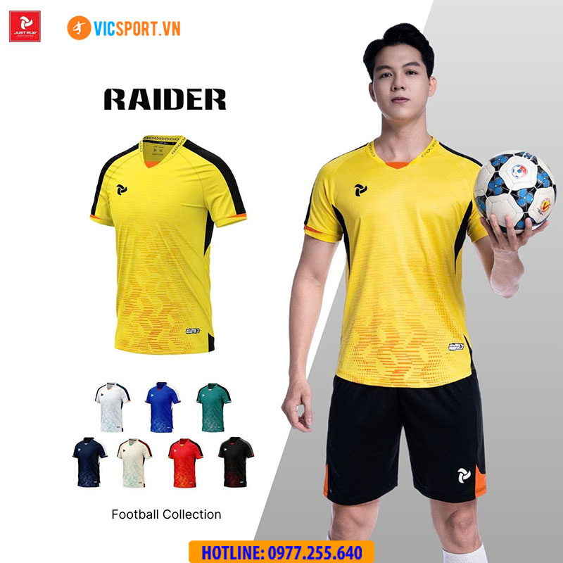 Áo đá banh không logo Justplay Raider - Hình ảnh 6