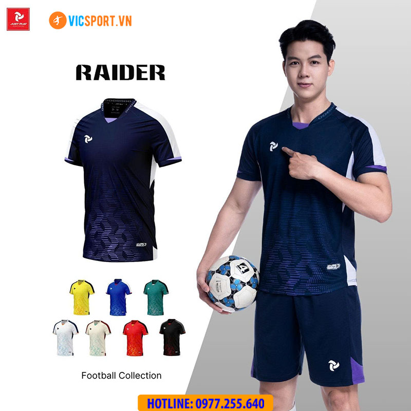 Áo đá banh không logo Justplay Raider - Hình ảnh 2