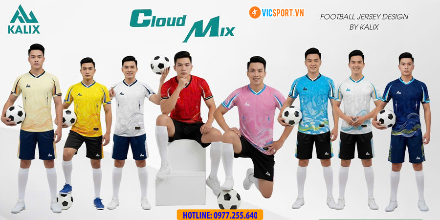 Áo đá banh không logo Kalix Cloud Mix - Hình ảnh 18