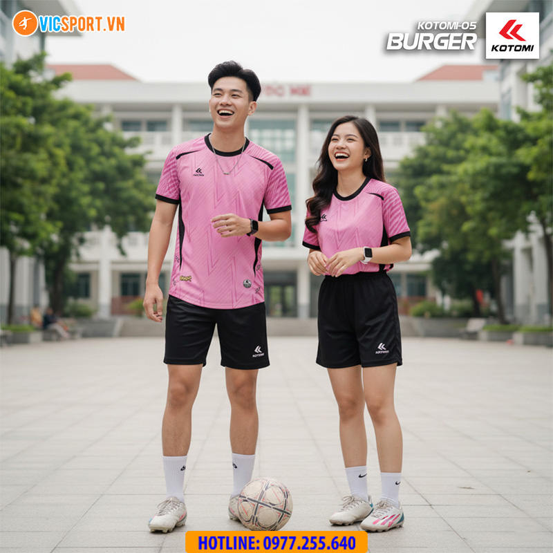 Áo đá banh không logo Kotomi Burger - Hình ảnh 13