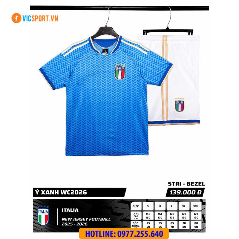 Áo đá banh Strivend đội tuyển Italia WC 2026 - Hình ảnh 13