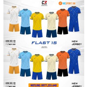 Áo đá banh thiết kế CR Flast 15