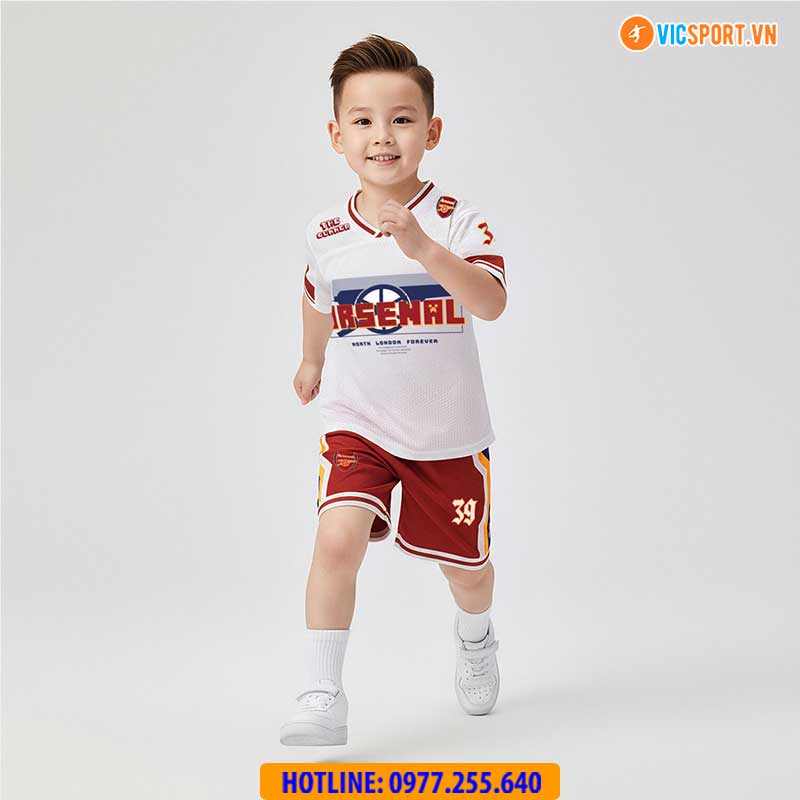 Quần áo Jersey bóng đá trẻ em Clb Arsenal - Hình ảnh 10