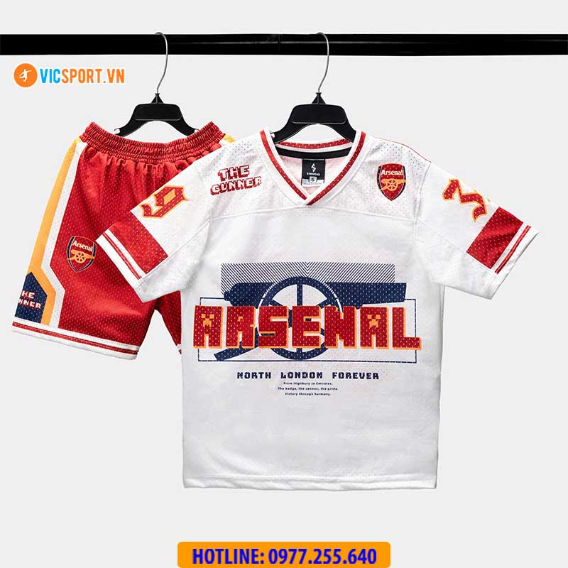 Quần áo Jersey bóng đá trẻ em Clb Arsenal - Hình ảnh 3