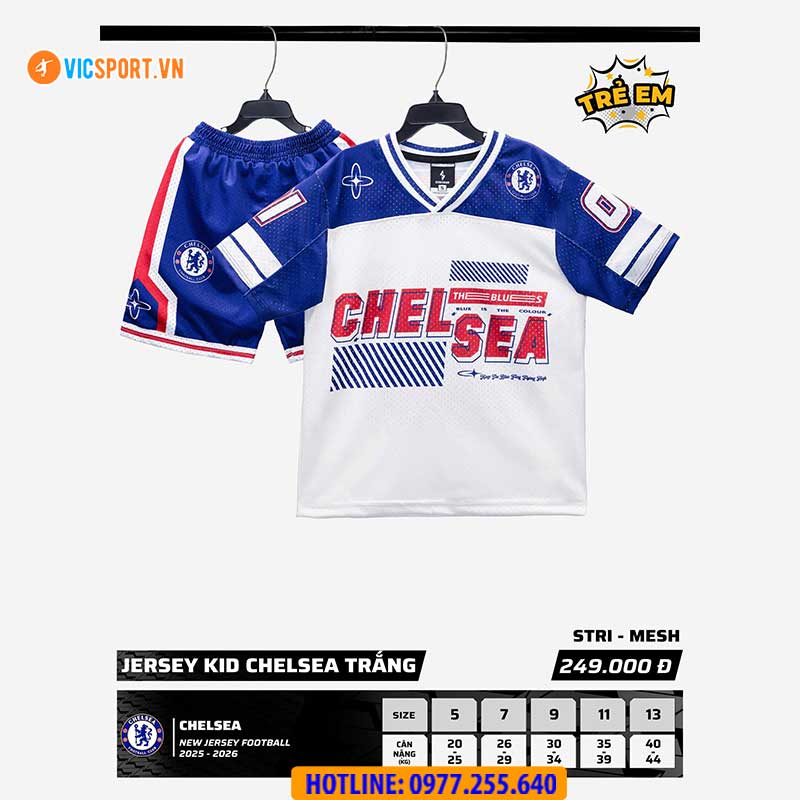 Quần áo Jersey bóng đá trẻ em Clb Chelsea - Hình ảnh 11