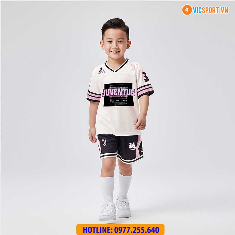 Quần áo Jersey bóng đá trẻ em Clb Juventus - Hình ảnh 7