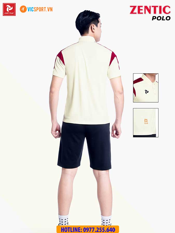 Áo thể thao polo di chuyển Justplay Zentic - Hình ảnh 14