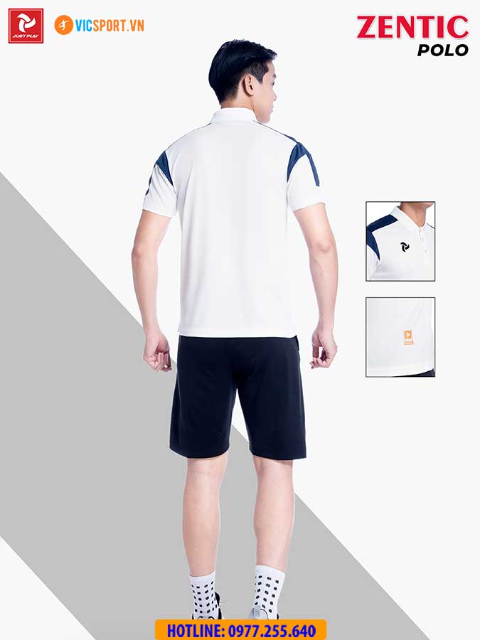 Áo thể thao polo di chuyển Justplay Zentic - Hình ảnh 16