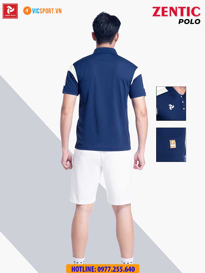 Áo thể thao polo di chuyển Justplay Zentic - Hình ảnh 18
