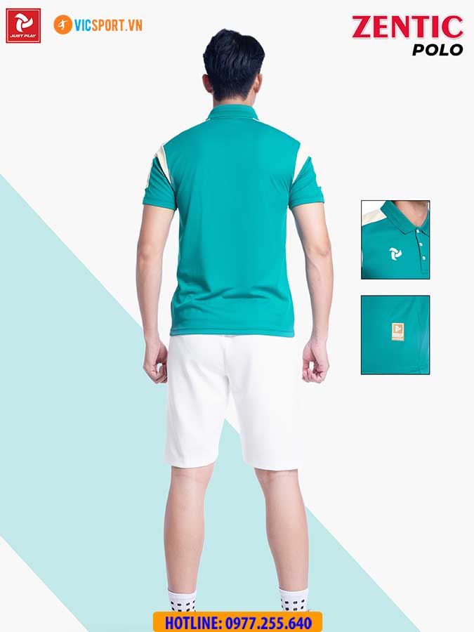 Áo thể thao polo di chuyển Justplay Zentic - Hình ảnh 19