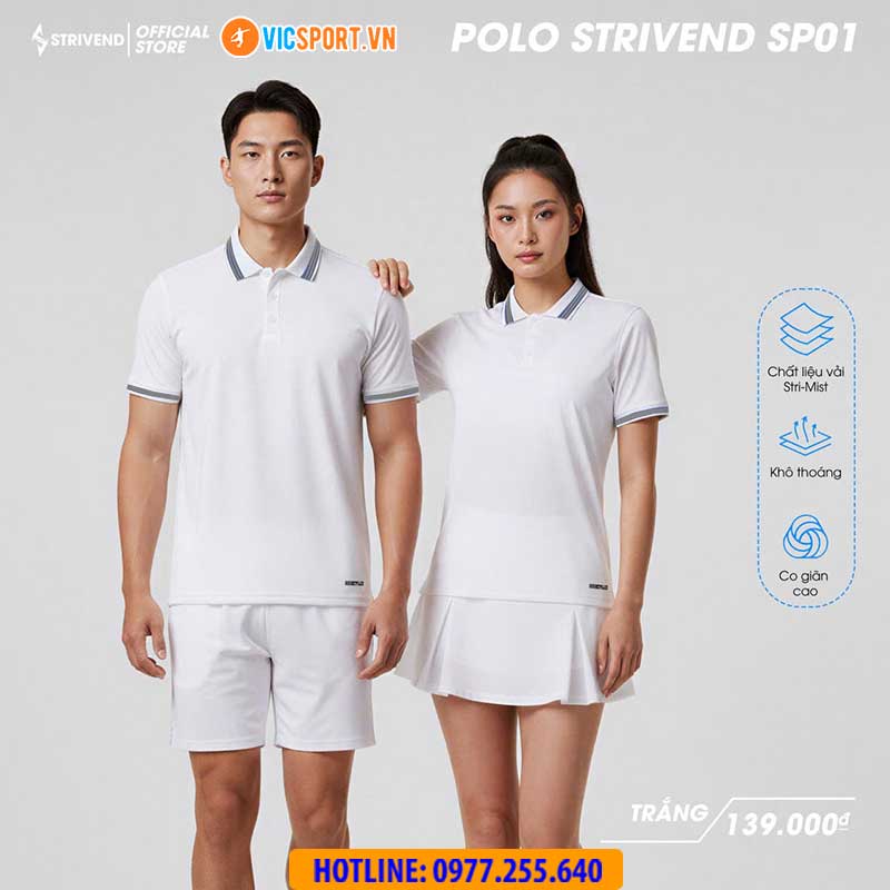 Áo polo đồng phục Strivend SP01 - Hình ảnh 6