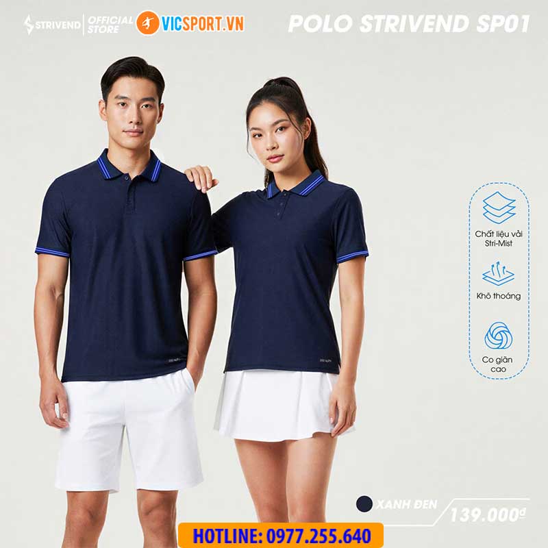 Áo polo đồng phục Strivend SP01 - Hình ảnh 10