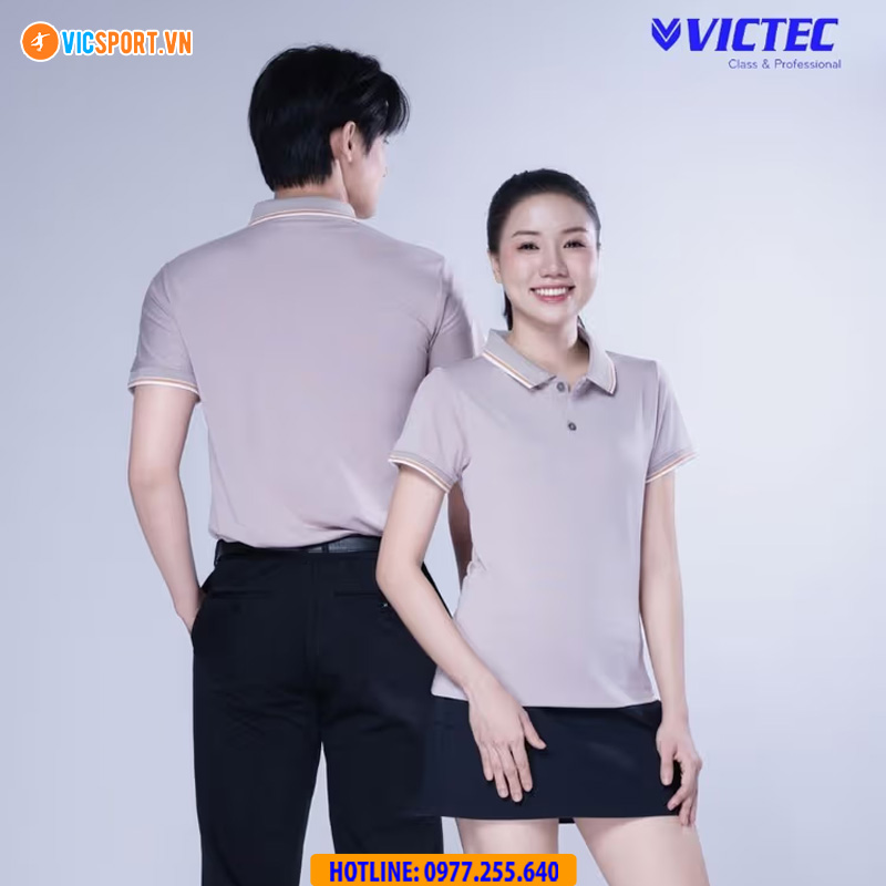 Áo polo đồng phục Victec cho nữ - Hình ảnh 50