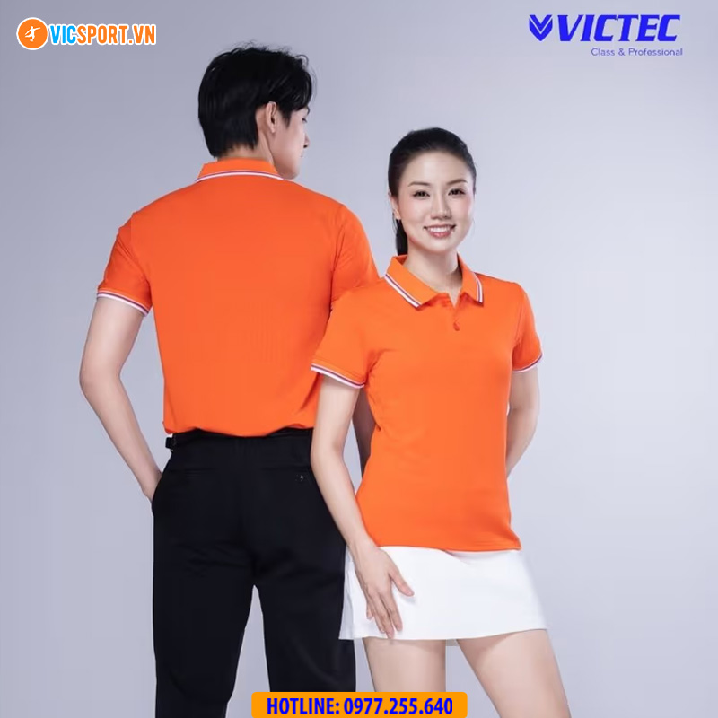 Áo polo đồng phục Victec cho nữ - Hình ảnh 49