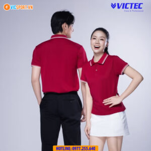 Áo polo đồng phục Victec cho nữ