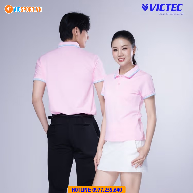 Áo polo đồng phục Victec cho nữ - Hình ảnh 38