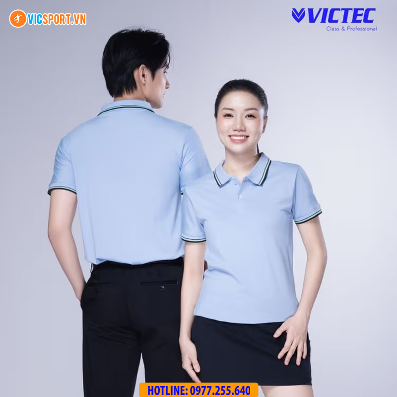Áo polo đồng phục Victec cho nữ - Hình ảnh 44
